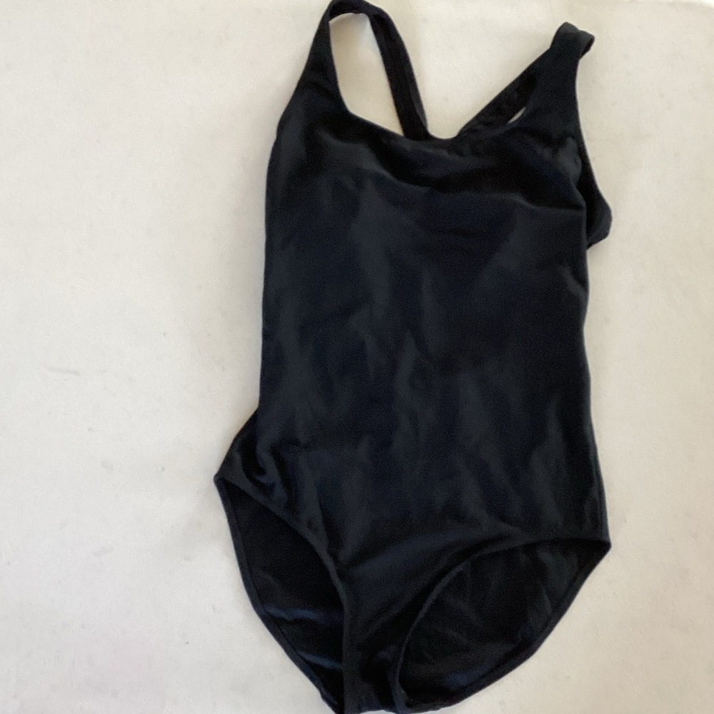 L.L. Bean Women's Black One-Piece Swimsuit